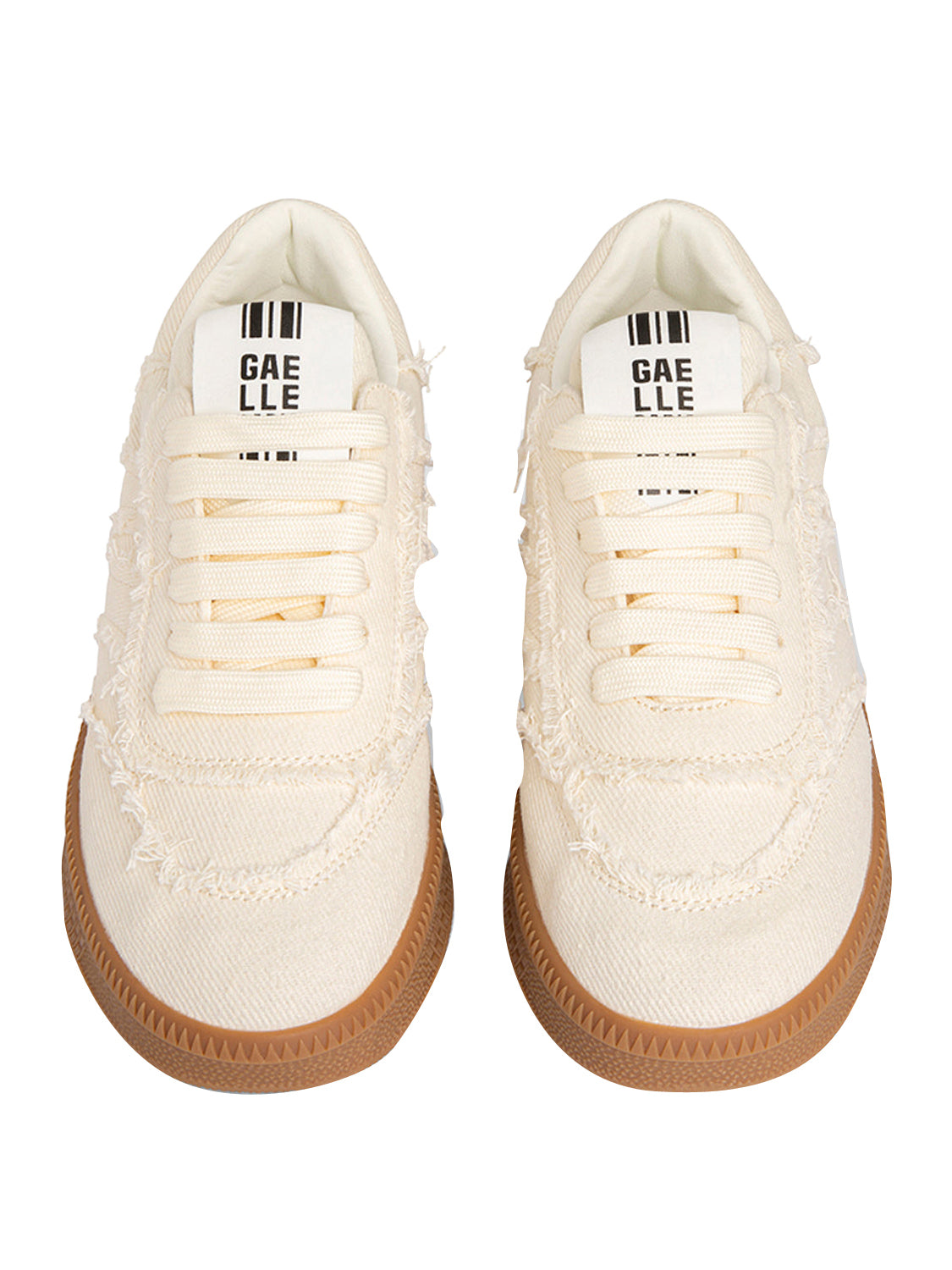 GAELLE PARIS Sneakers Skaters In Canvass Gaelle Paris - Beige Beige