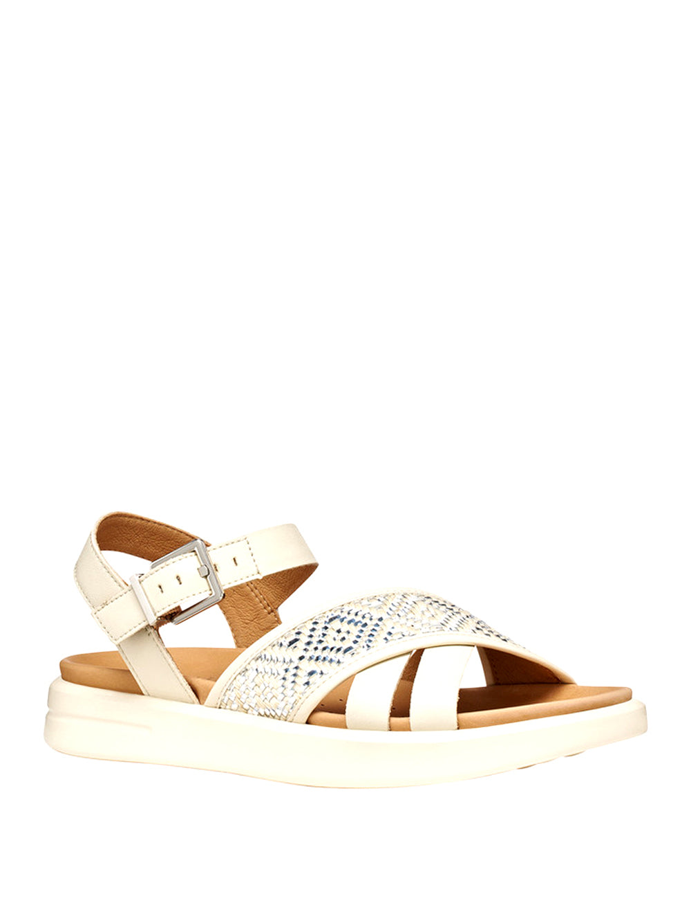 GEOX Geox Sandalo Xand 2s - Bianco Latte Bianco Latte