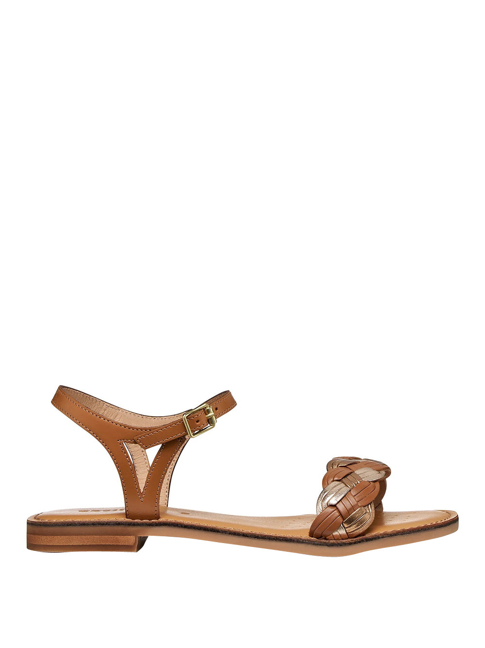 GEOX Geox Sandalo Maddalusia - Marrone Marrone