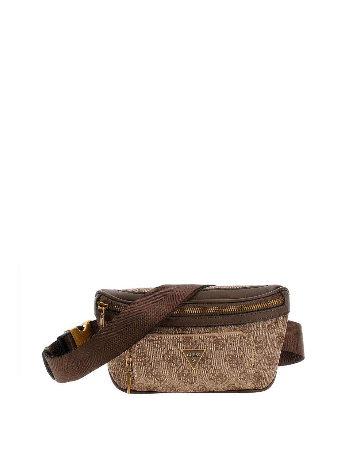 GUESS 1 USCITA Marsupio Milano Smart 4G Logo Guess - Beige BEIGE/MARRONE
