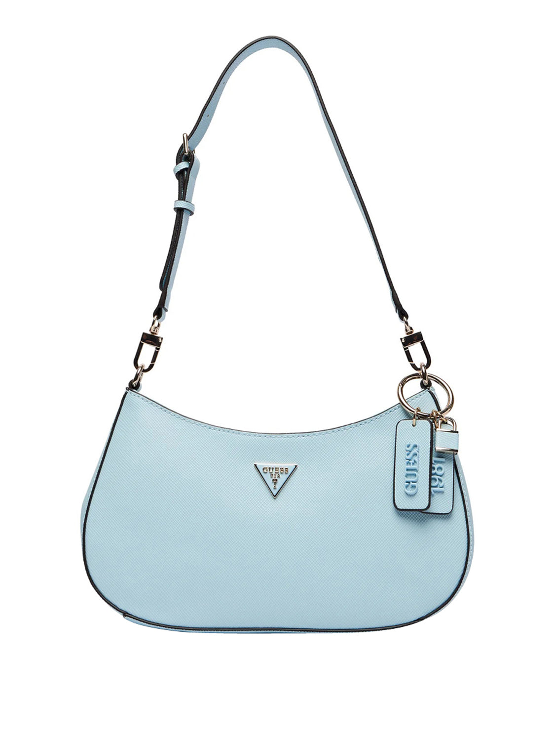 GUESS 1 USCITA Borsa a Tracolla Noelle Ii Top Zip Guess - Celeste Celeste