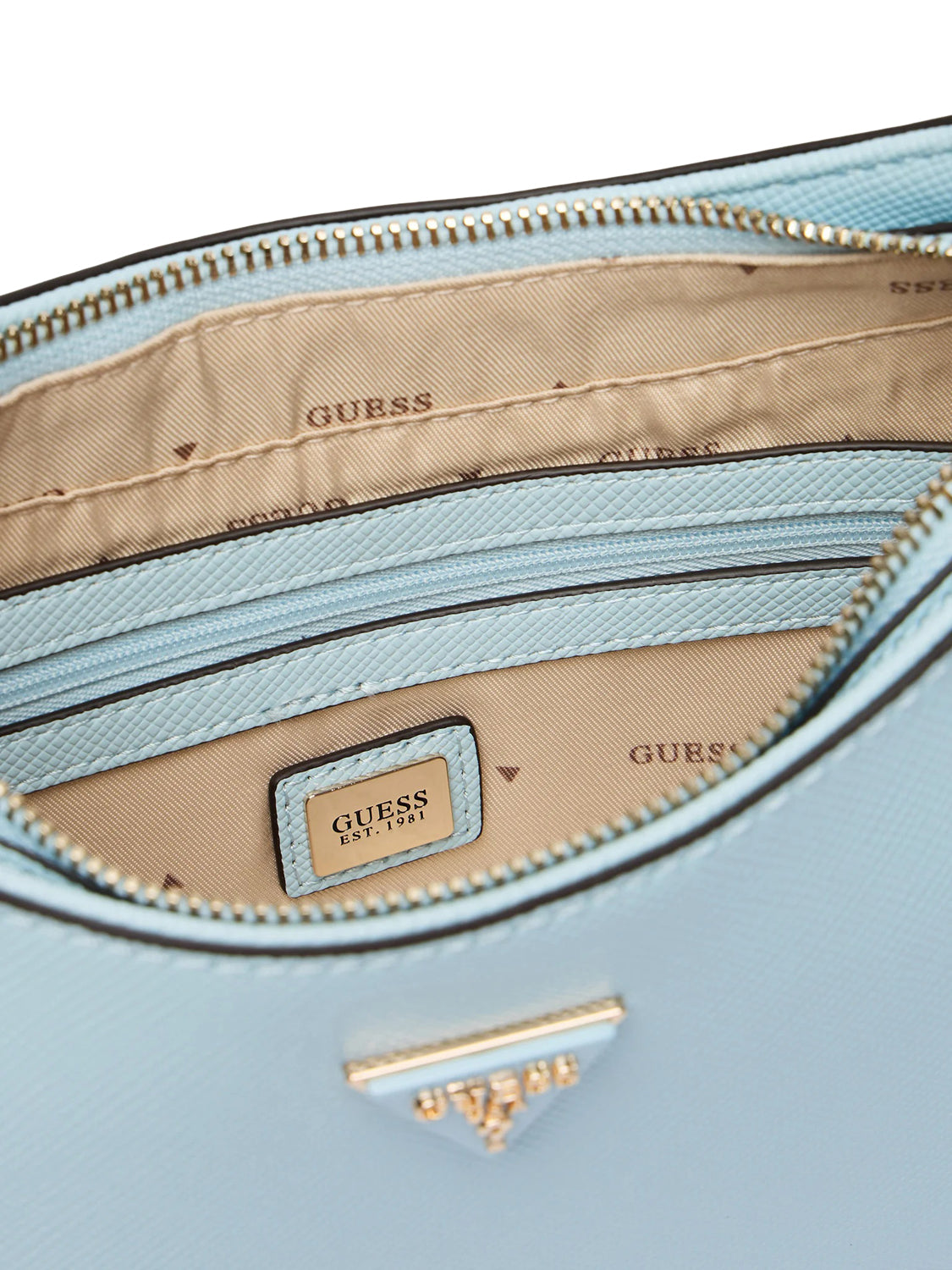 GUESS 1 USCITA Borsa a Tracolla Noelle Ii Top Zip Guess - Celeste Celeste