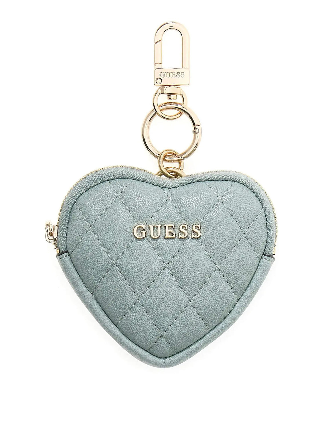 GUESS 1 USCITA Portachiavi Heart Pouch Keychain Guess - Azzurro Azzurro