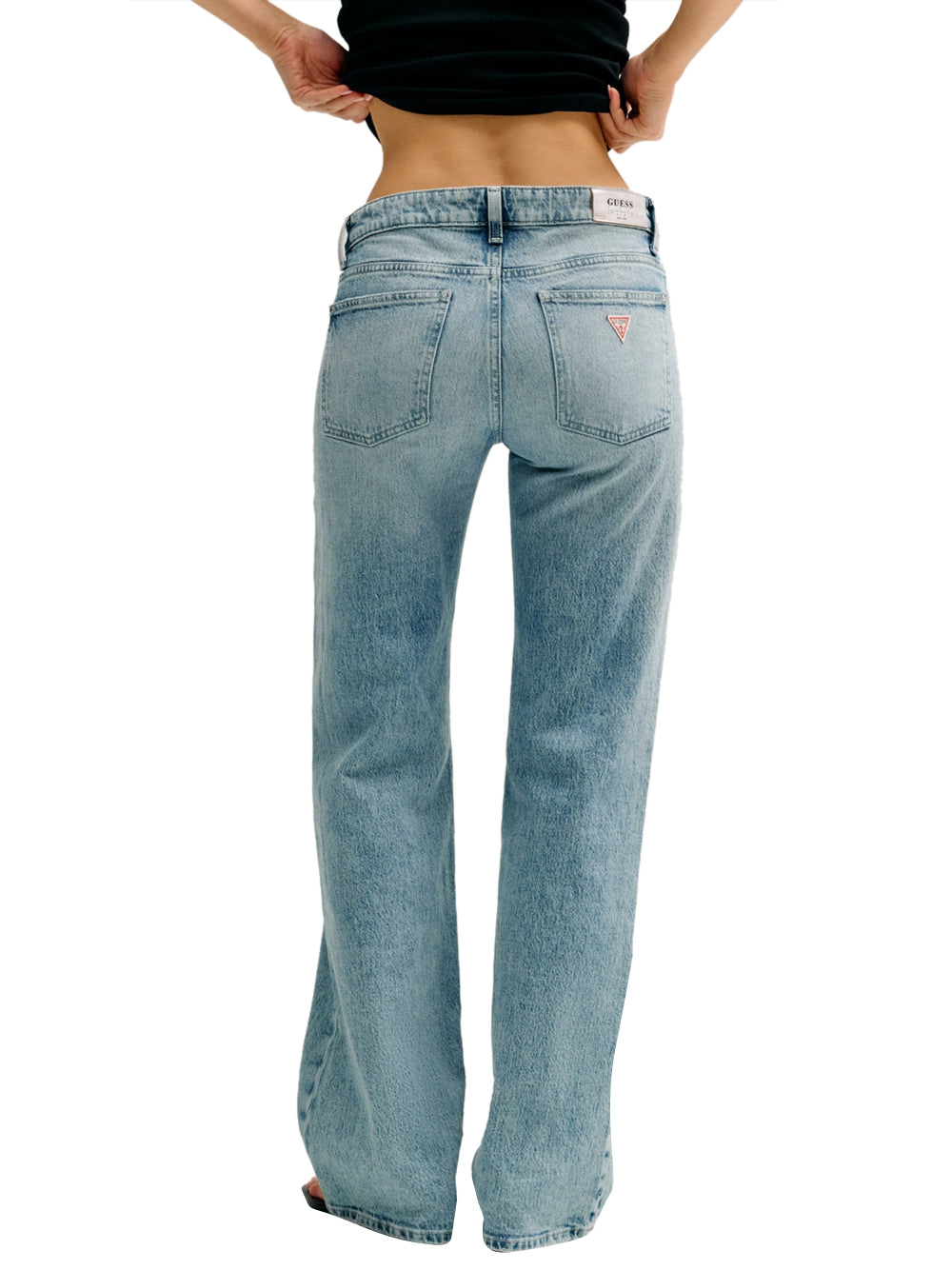 GUESS 1 USCITA Jeans Guess A Vita Bassa - Denim DENIM