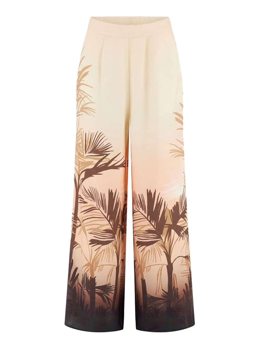 GUESS 2 USCITA Pantalone Guess Fleur Wide Leg - Multi MULTI