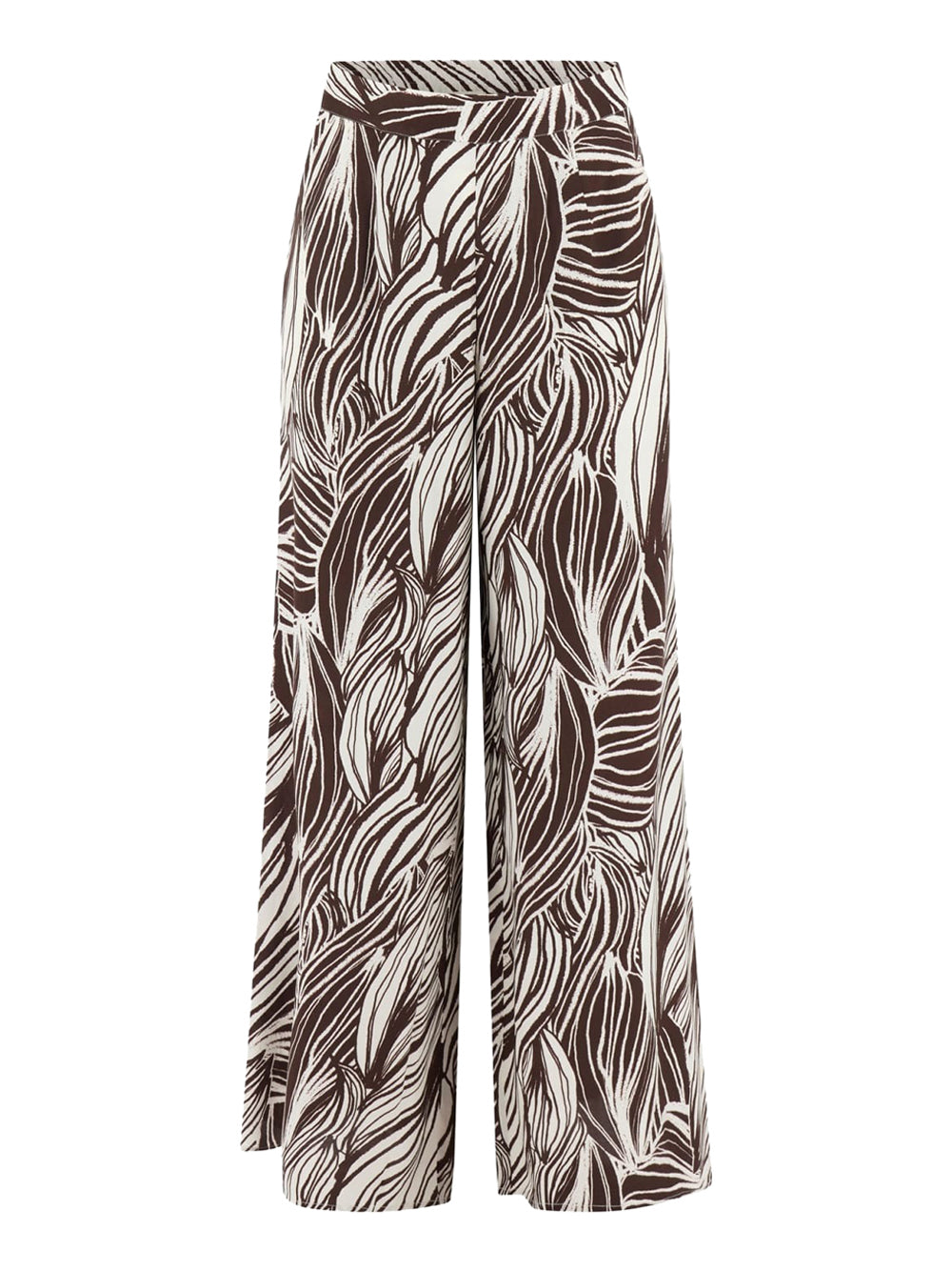 GUESS 2 USCITA Pantalone Guess Zoe Leaf Wide Leg - Multi MULTI