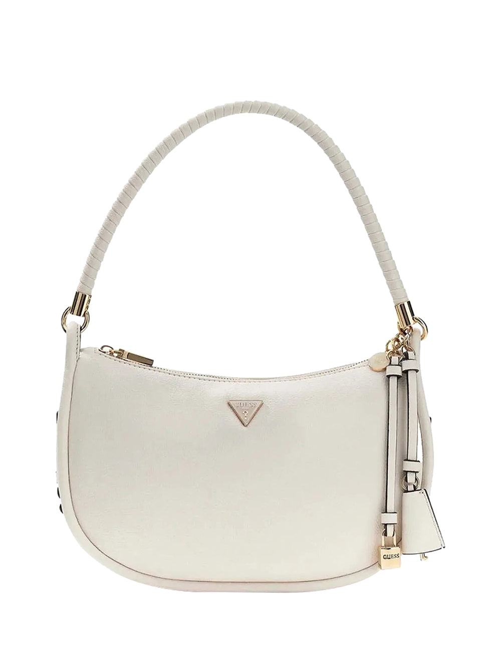 GUESS 2 USCITA Borsa A Spalla Guess Danya Hobo - Bianco Off White
