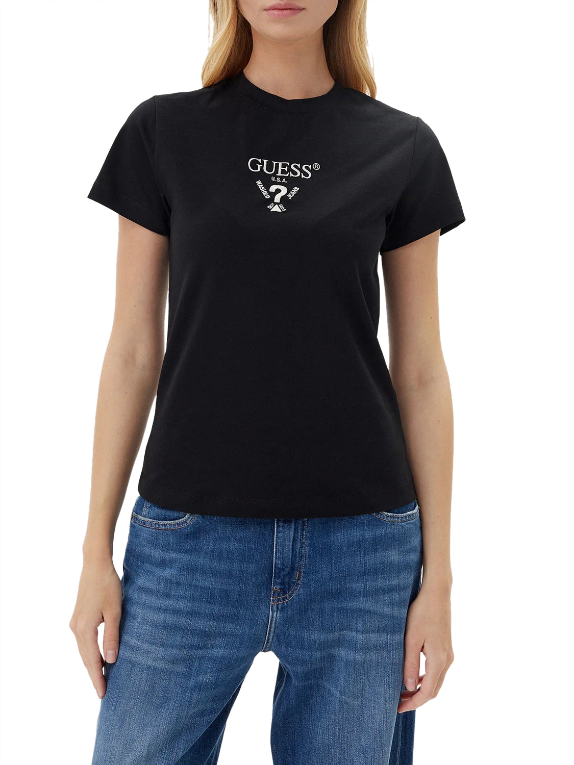 GUESS ATHLEISURE 1 USCITA T-Shirt Colette Ss Tee Guess - Nero Nero