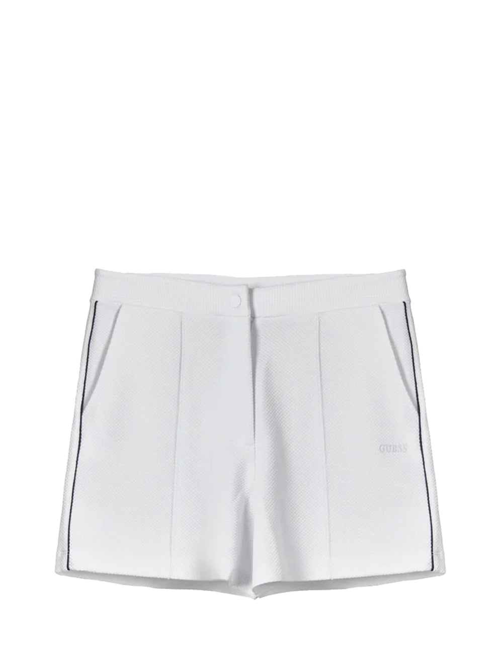 GUESS ATHLEISURE 2 USCITA Short Guess Jasmine Wide Leg - Bianco Bianco