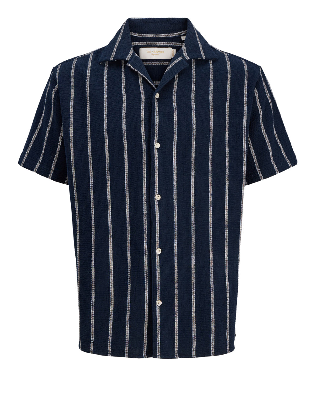 JACK&JONES MAIN 1 Camicia Jack&Jones Stile Hawaiano Relaxed Fit - Nero Nero