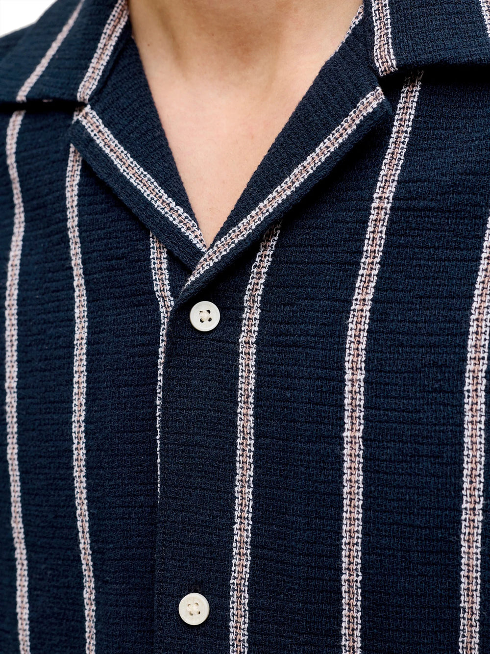 JACK&JONES MAIN 1 Camicia Jack&Jones Stile Hawaiano Relaxed Fit - Nero Nero