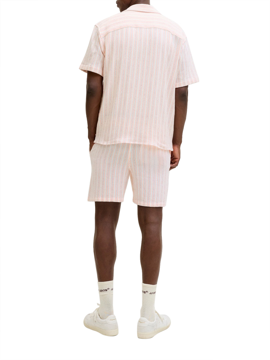 JACK&JONES MAIN 1 Jack&Jones Bermuda Jpstjaiden Coba Stripe Jog Peach PEACH