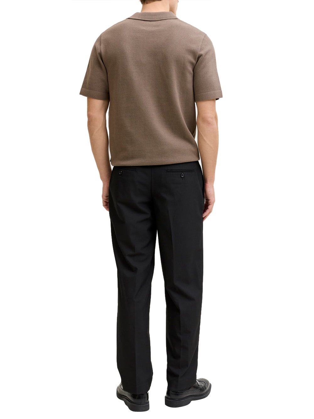 JACK&JONES MAIN 1 Polo In Maglia Jack&Jones - Marrone Marrone