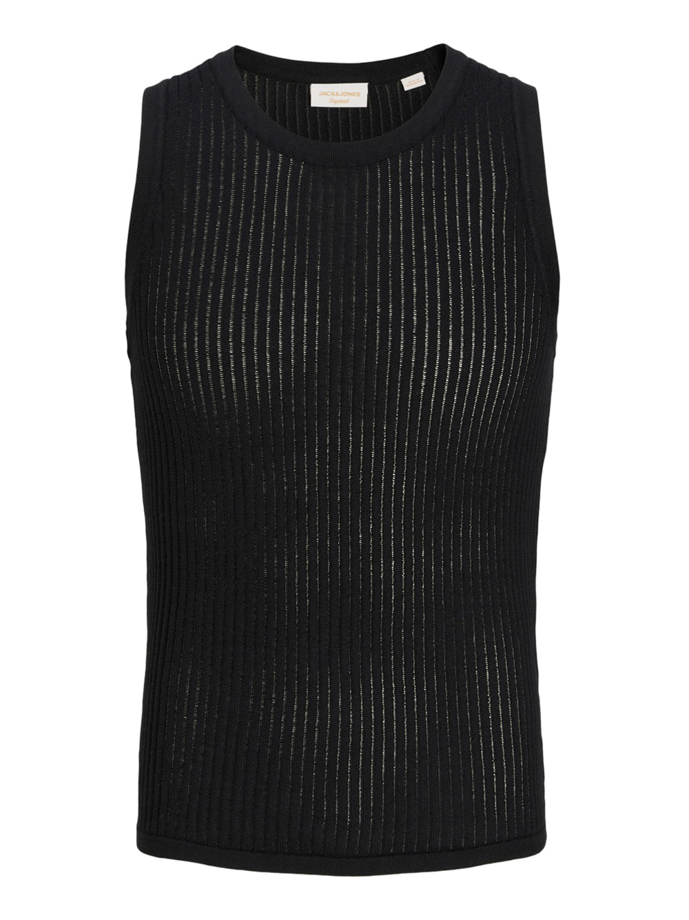 JACK&JONES MAIN 1 Canotta Jcodut Nkit Tank Jack&Jones - Nero Nero
