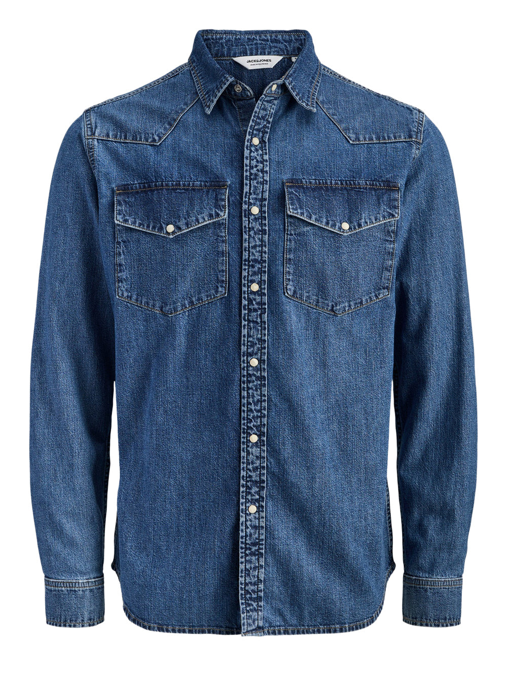 JACK&JONES STOCK Camicia Jack&Jones Slim Fit - Dark Denim Dark denim