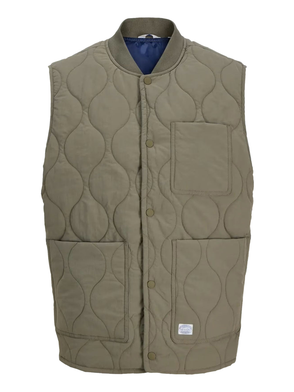 JACK&JONES STOCK Jack&Jones Gilet Quilted - Oliva OLIVA