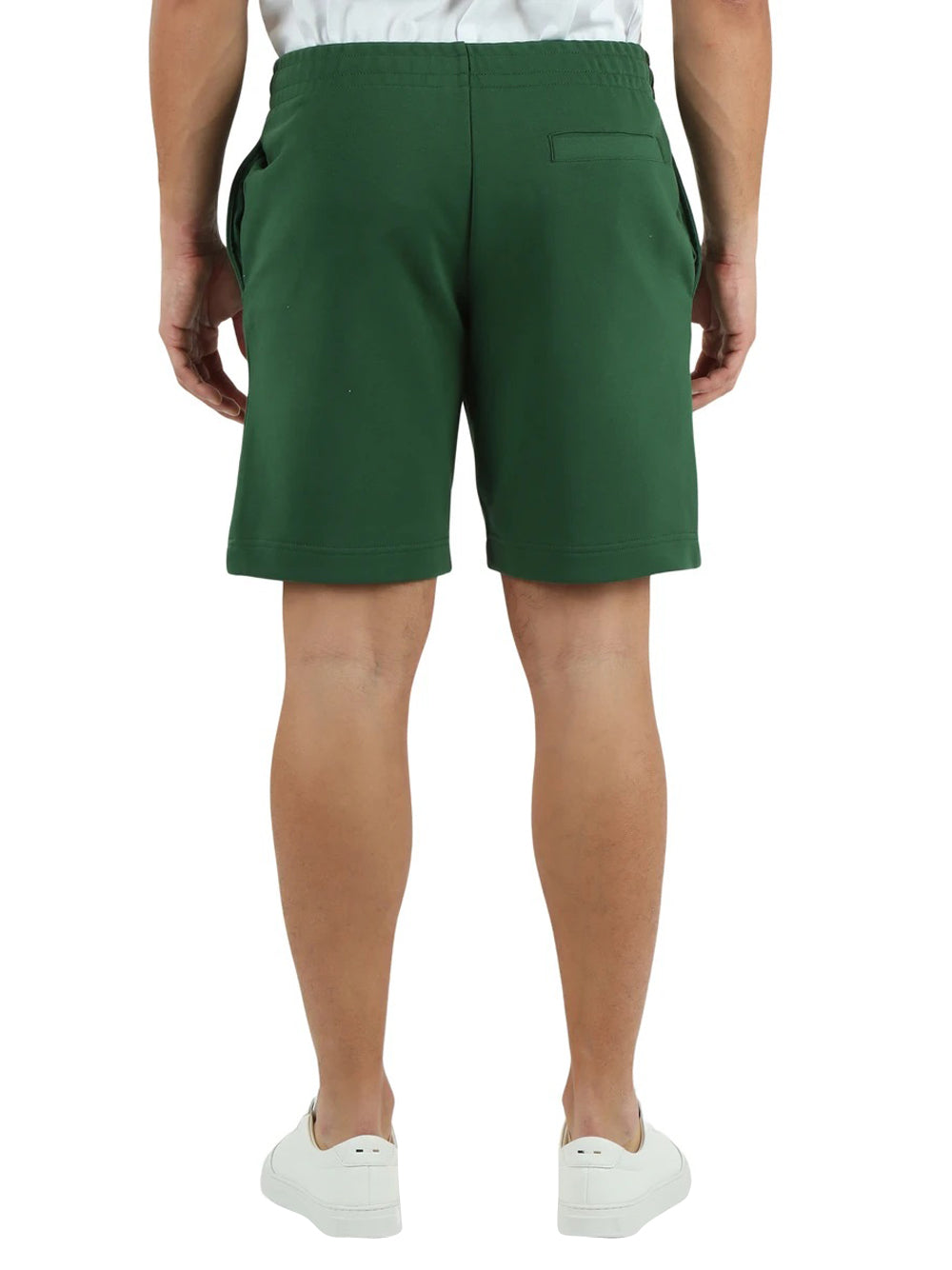LACOSTE Lacoste Bermuda In Tessuto Felpato Regular Fit - Verde Verde
