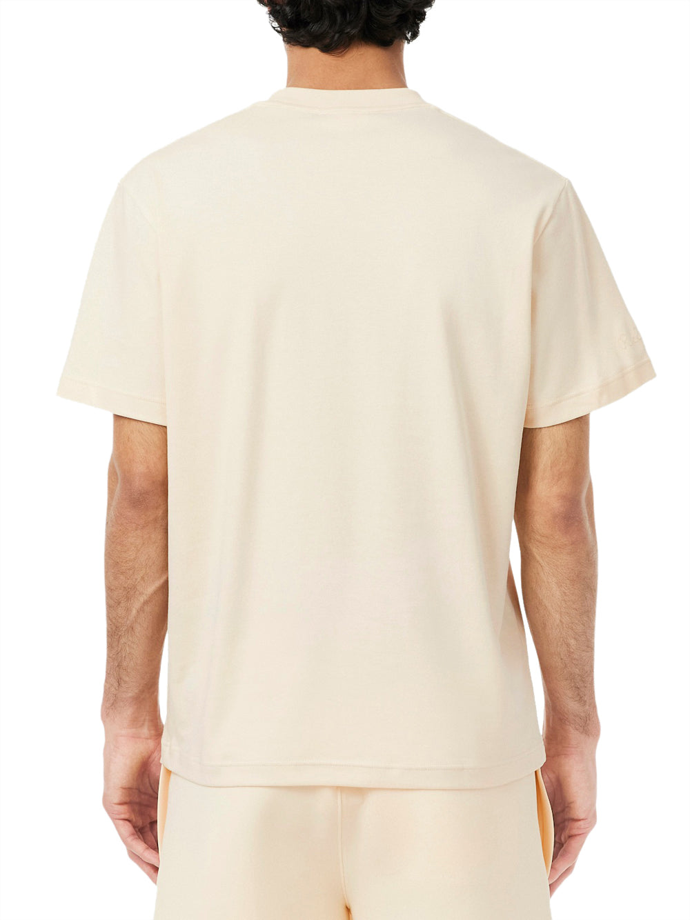 LACOSTE T-shirt Lacoste Con Ricamo Caratteristico Beige Beige