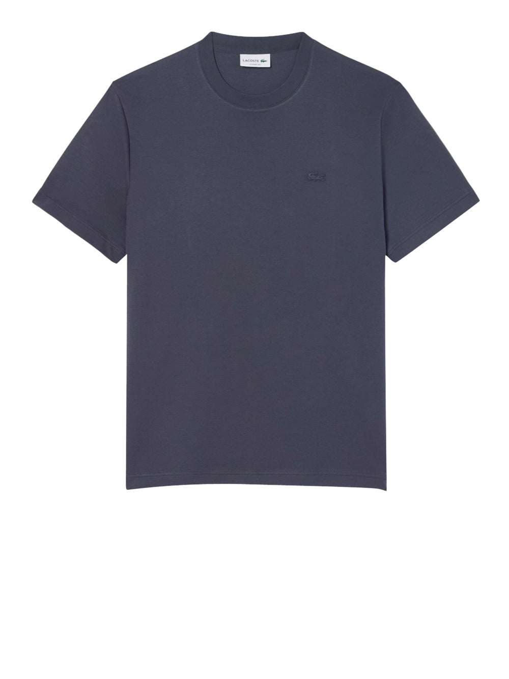 LACOSTE T-Shirt Lacoste Con Ricamo - Grigio Grigio
