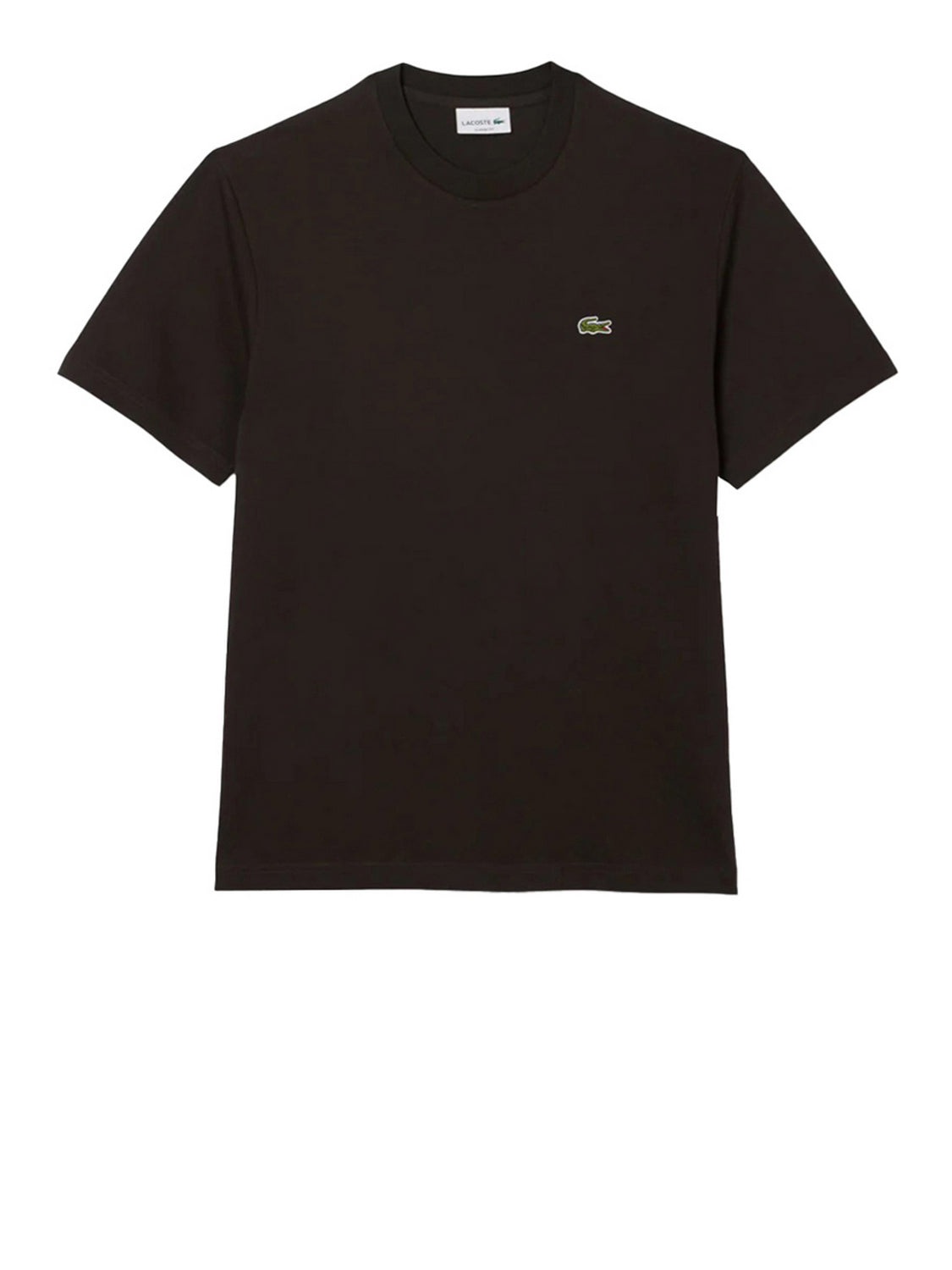 LACOSTE T-shirt Lacoste In Cotone Pima - Marrone Marrone