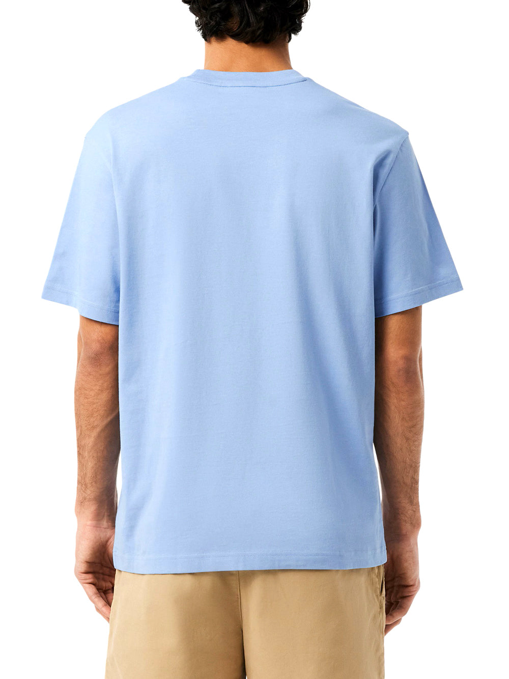 LACOSTE Lacoste T-Shirt In Cotone - Blu BLUE