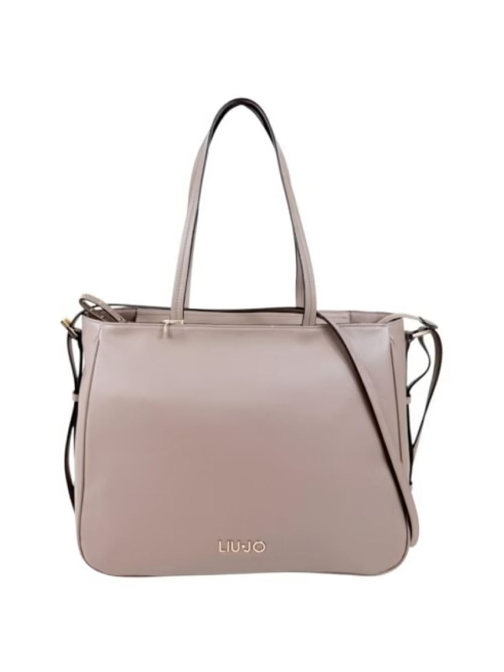 LIUJO ACCESSORI1 Borsa a Mano Liu Jo L Tote - Mocha Marrone/beige
