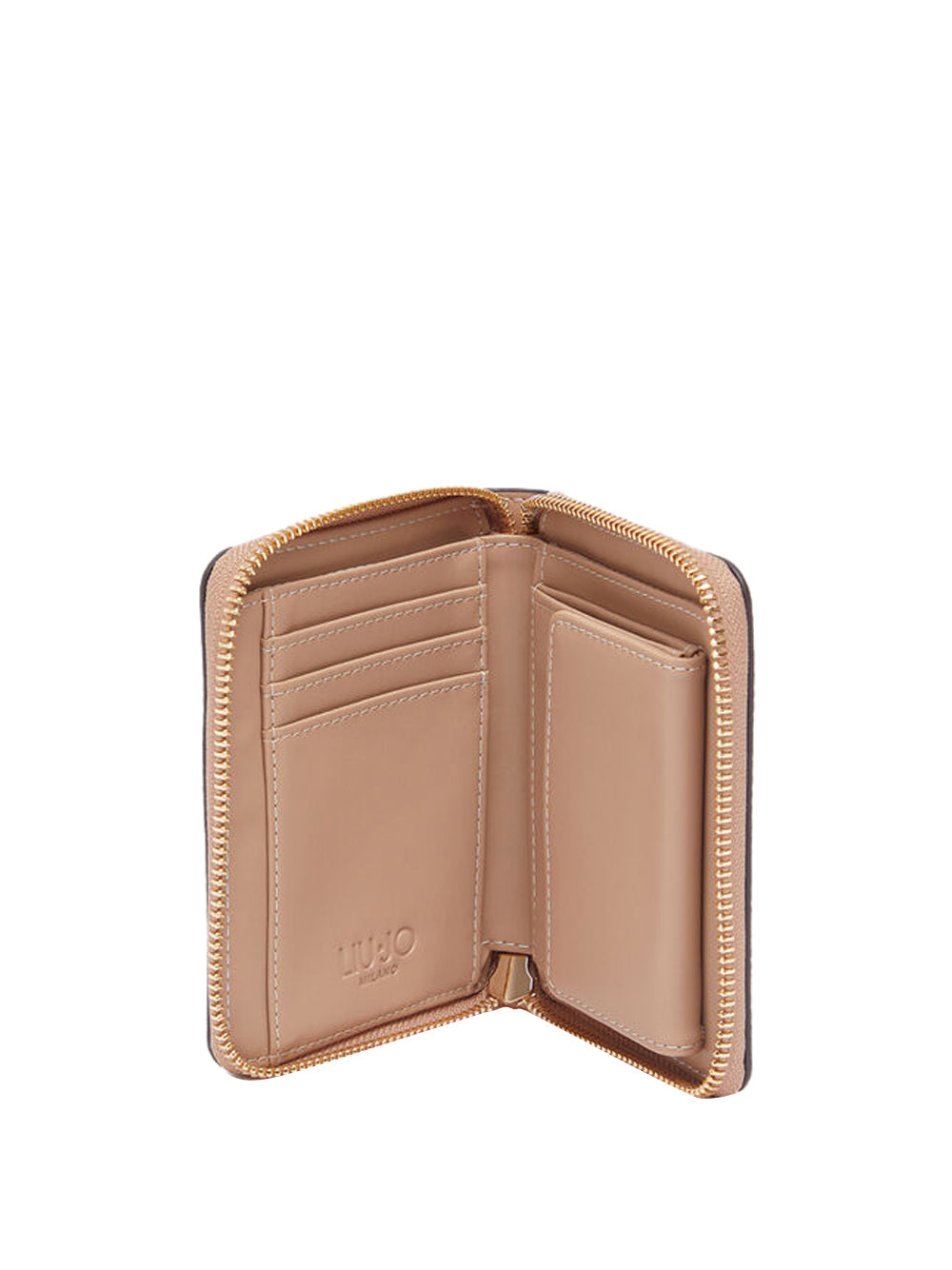 LIUJO ACCESSORI1 Portafoglio M Zip Around Liu Jo - Marrone Testa di moro