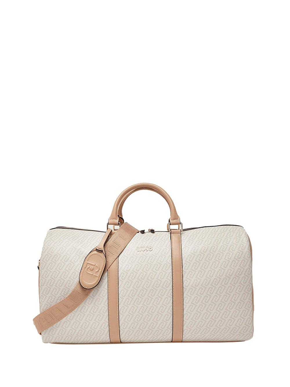LIUJO ACCESSORI1 Liu Jo Borsa A Mano Weekend AA6190 E1118 Cipria Naturale/Dk.Cipria