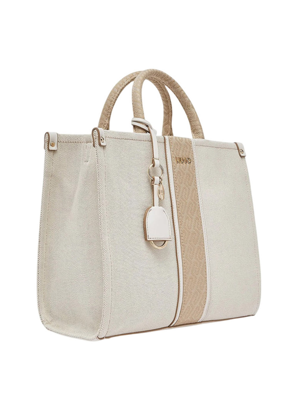 LIUJO ACCESSORI1 Borsa A Mano Liu Jo Tote - Neutro/Crema Neutro/Cream