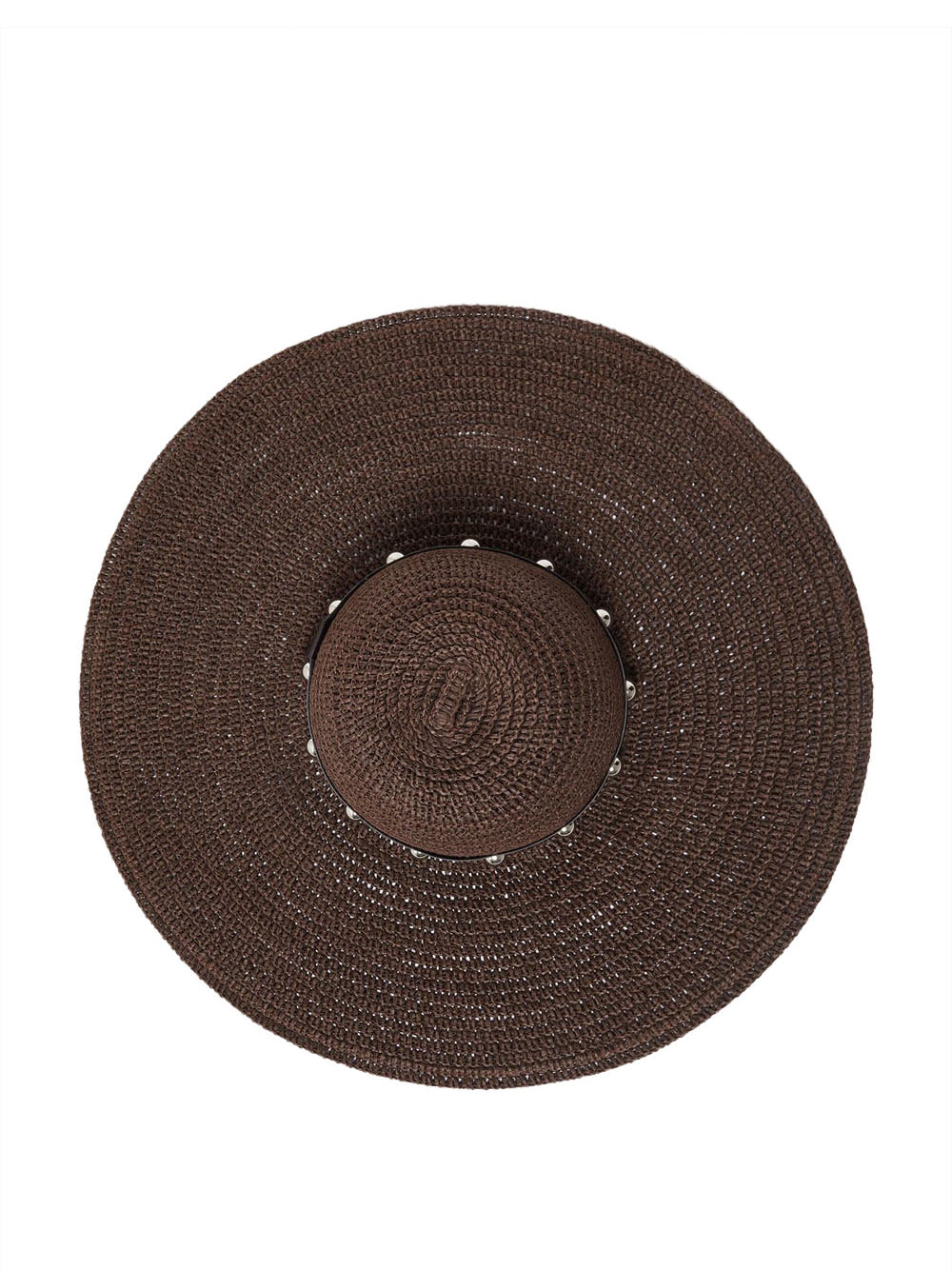 LIUJO BEACHWEAR Cappello Tesa Larga Liu Jo - Marrone Cuoio Scuro