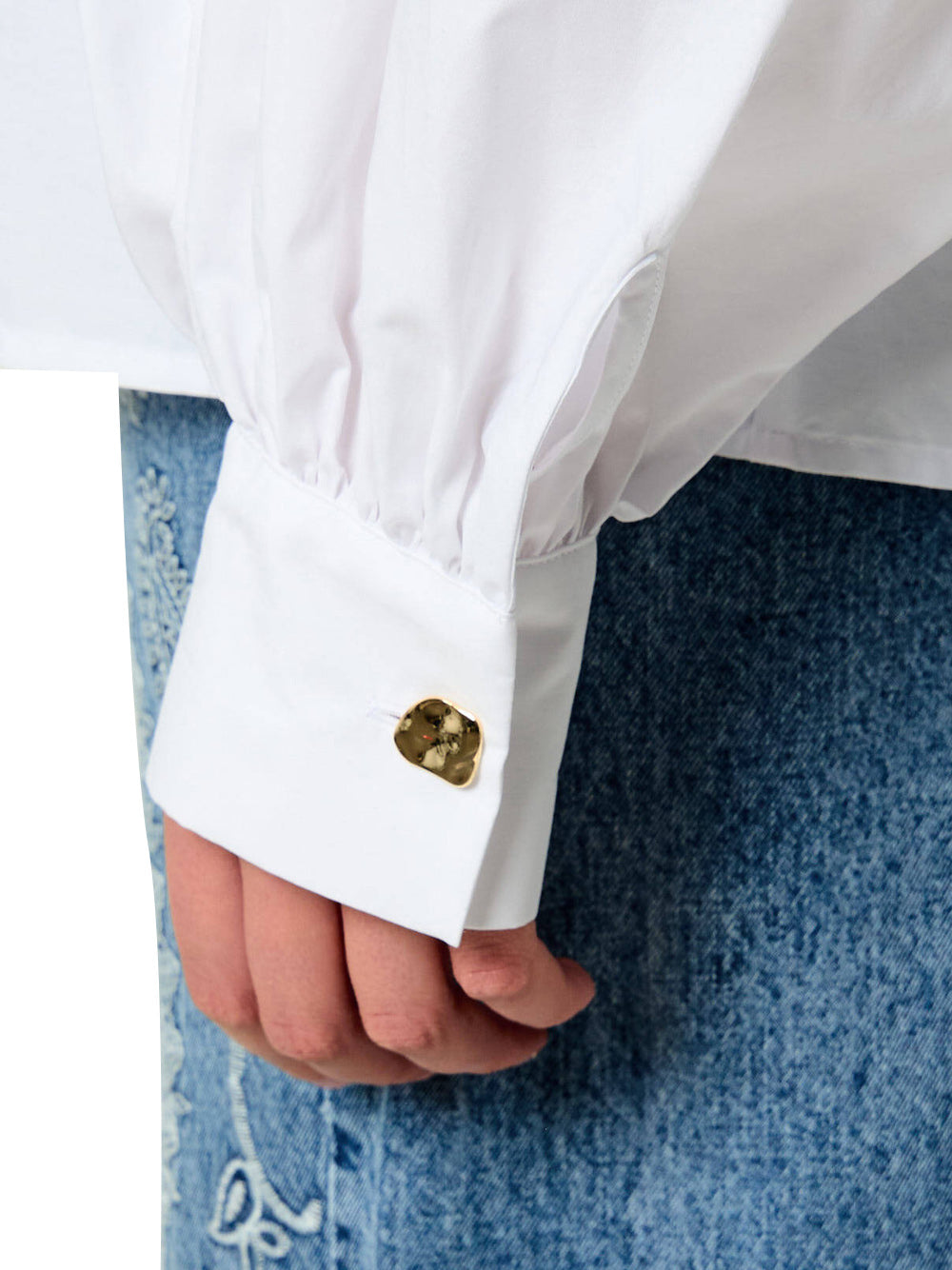 LIU.JO BLACK Camicia Con Maniche Ampie Liu Jo - Bianco Bianco Ottico