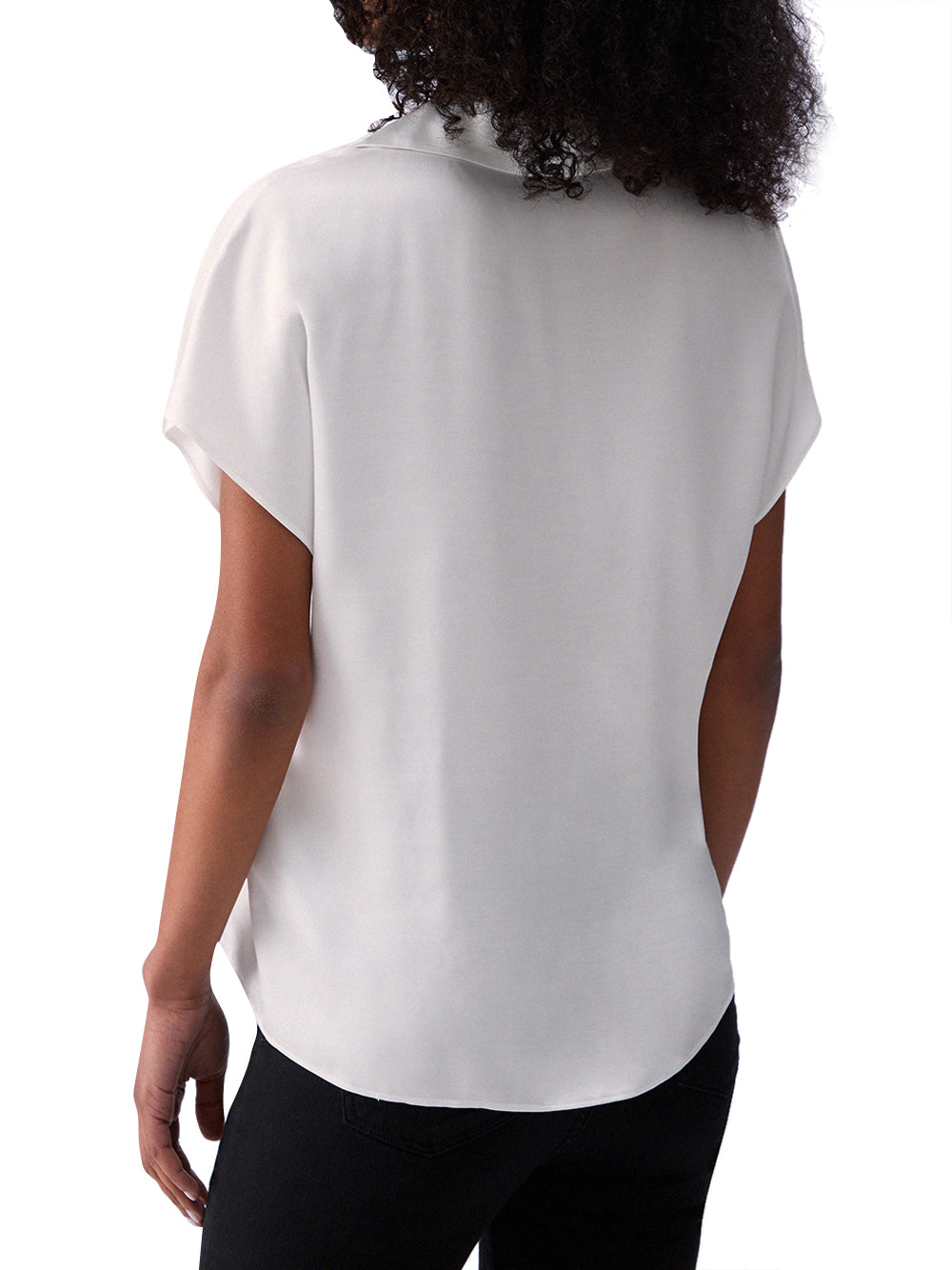 LIU.JO BLACK Blusa Liu Jo In Raso - Bianco Bianco