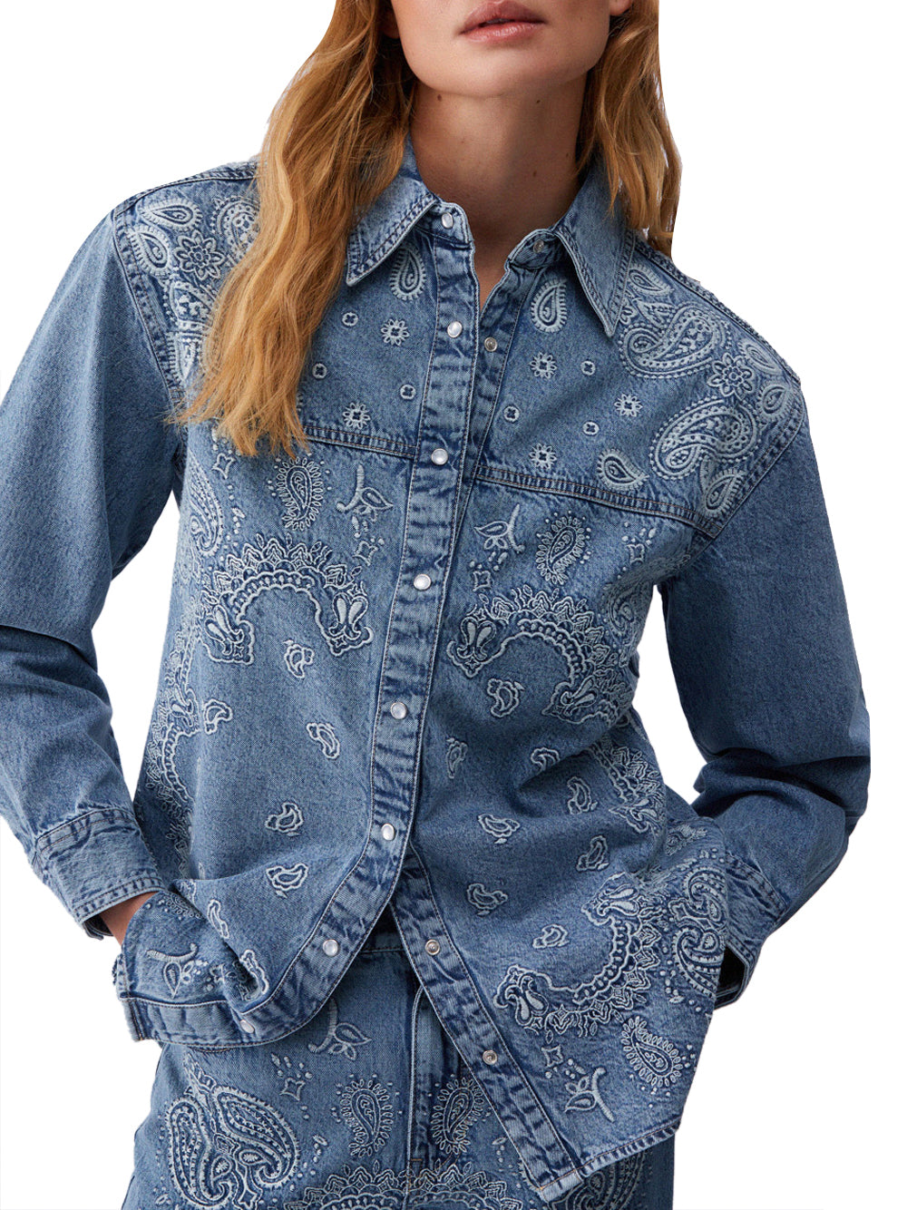 LIUJO DENIM Camicia Deni Ricamo Liu Jo - Denim DENIM