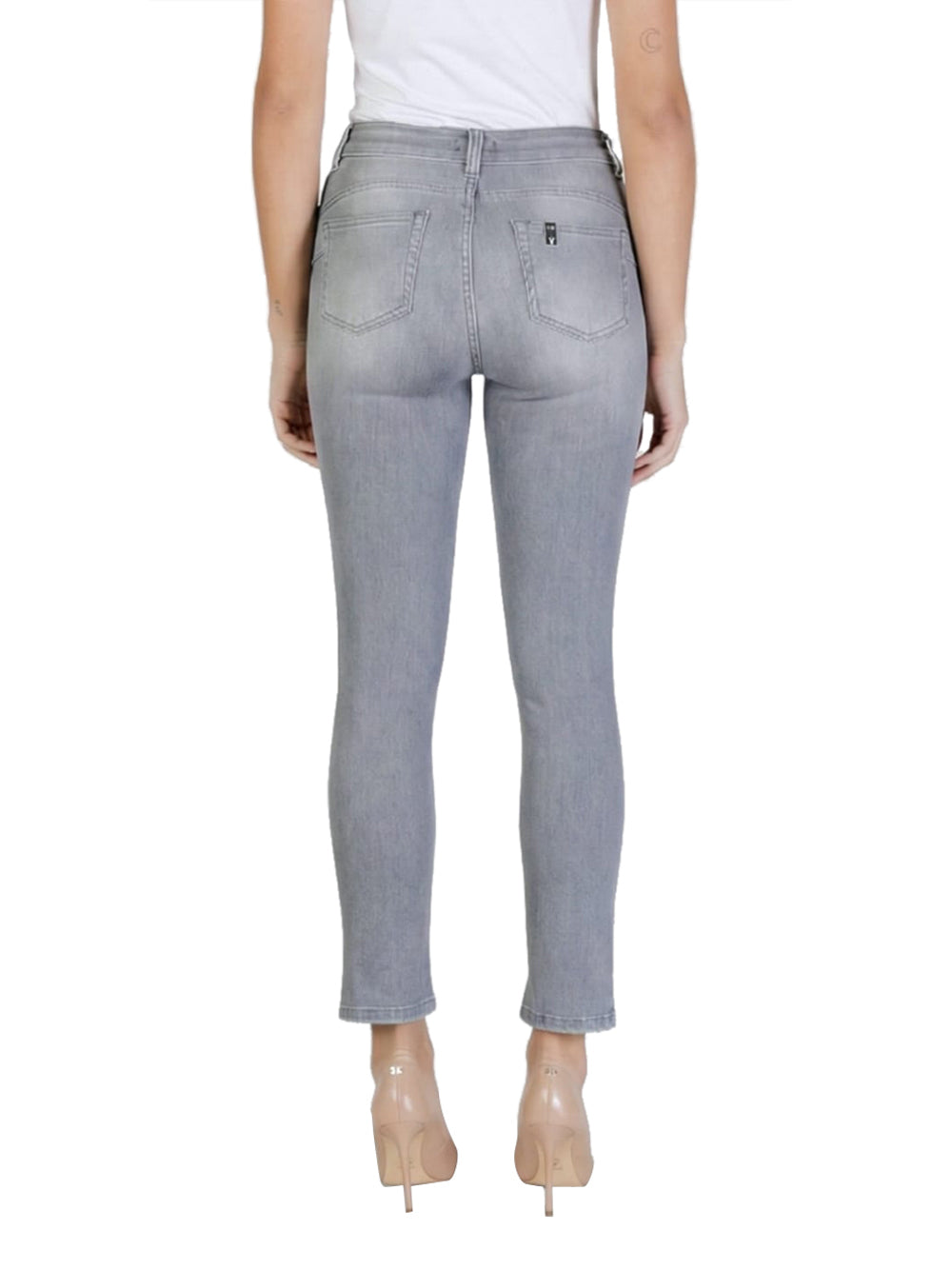 LIUJO DENIM Jeans Ideal Split H.W. Liu Jo - Grigio Grigio