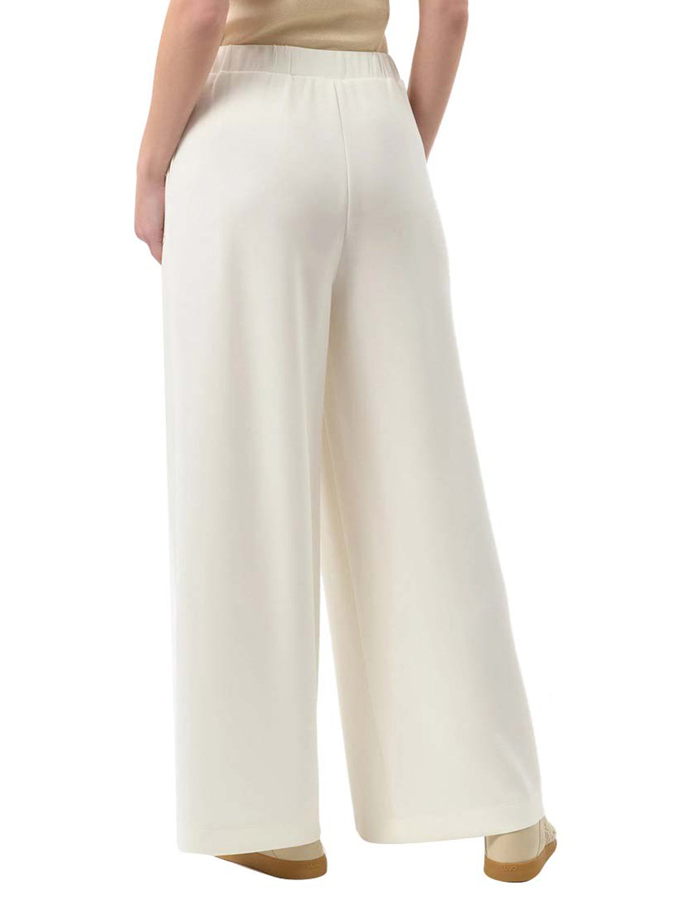 LIUJO SPORT Pantalone Jersey Lungo Liu Jo - Bianco White Milk