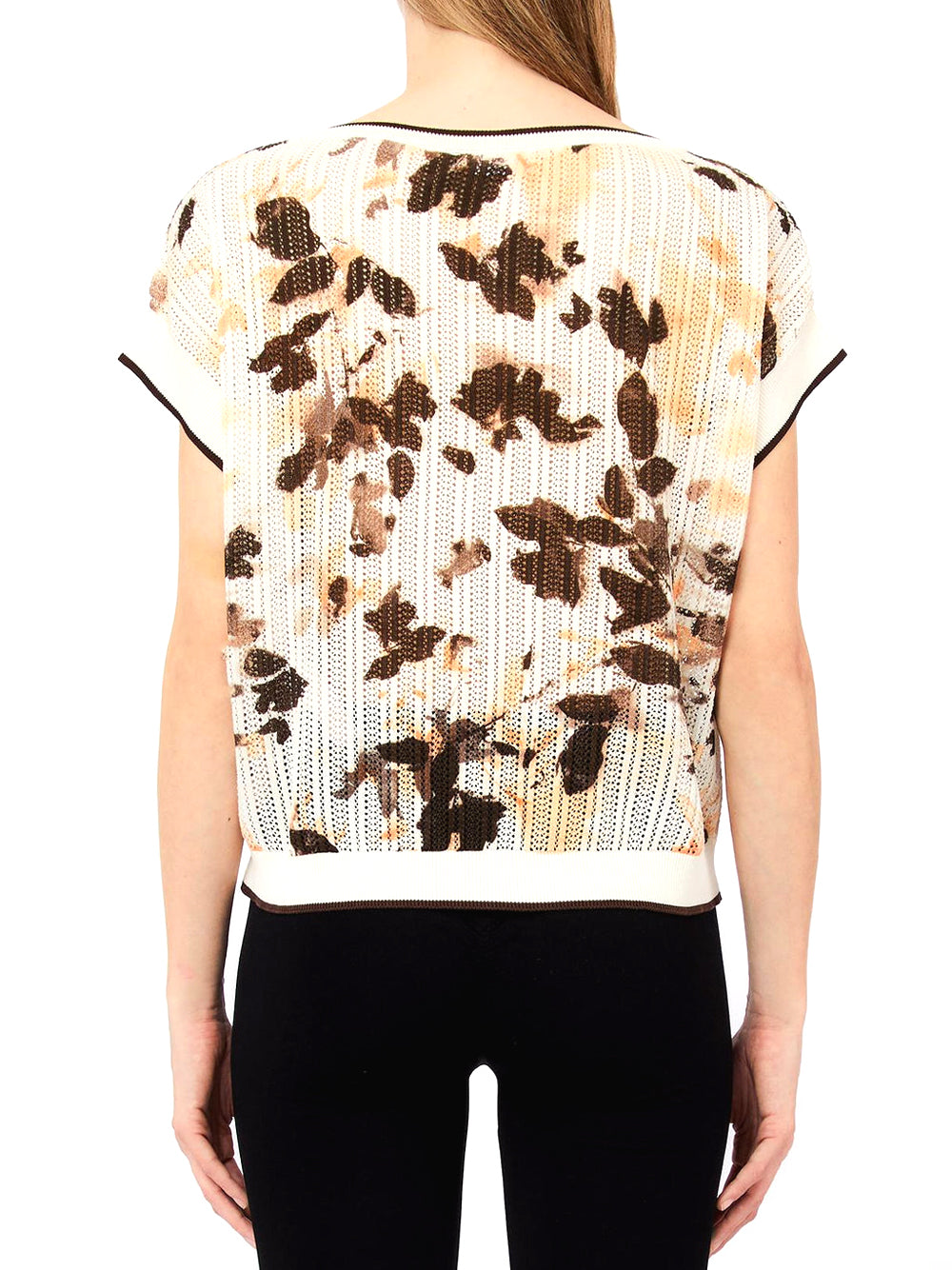 LIUJO SPORT Maglia TA6220 MA64R Liu Jo - Multi Marrone