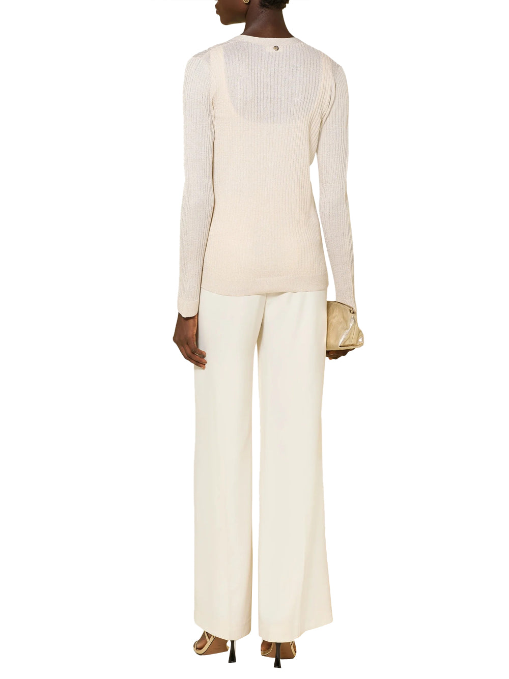 LIU.JO WHITE Cardigan Liu Jo - Panna Panna