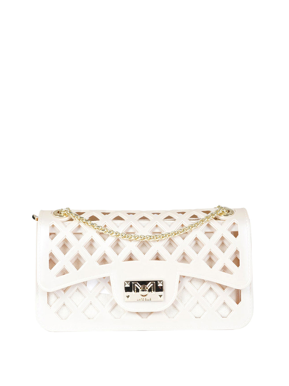MARC ELLIS Borsa a Mano Flat Basket M Marc Ellis - Beige/Oro BEIGE/ORO