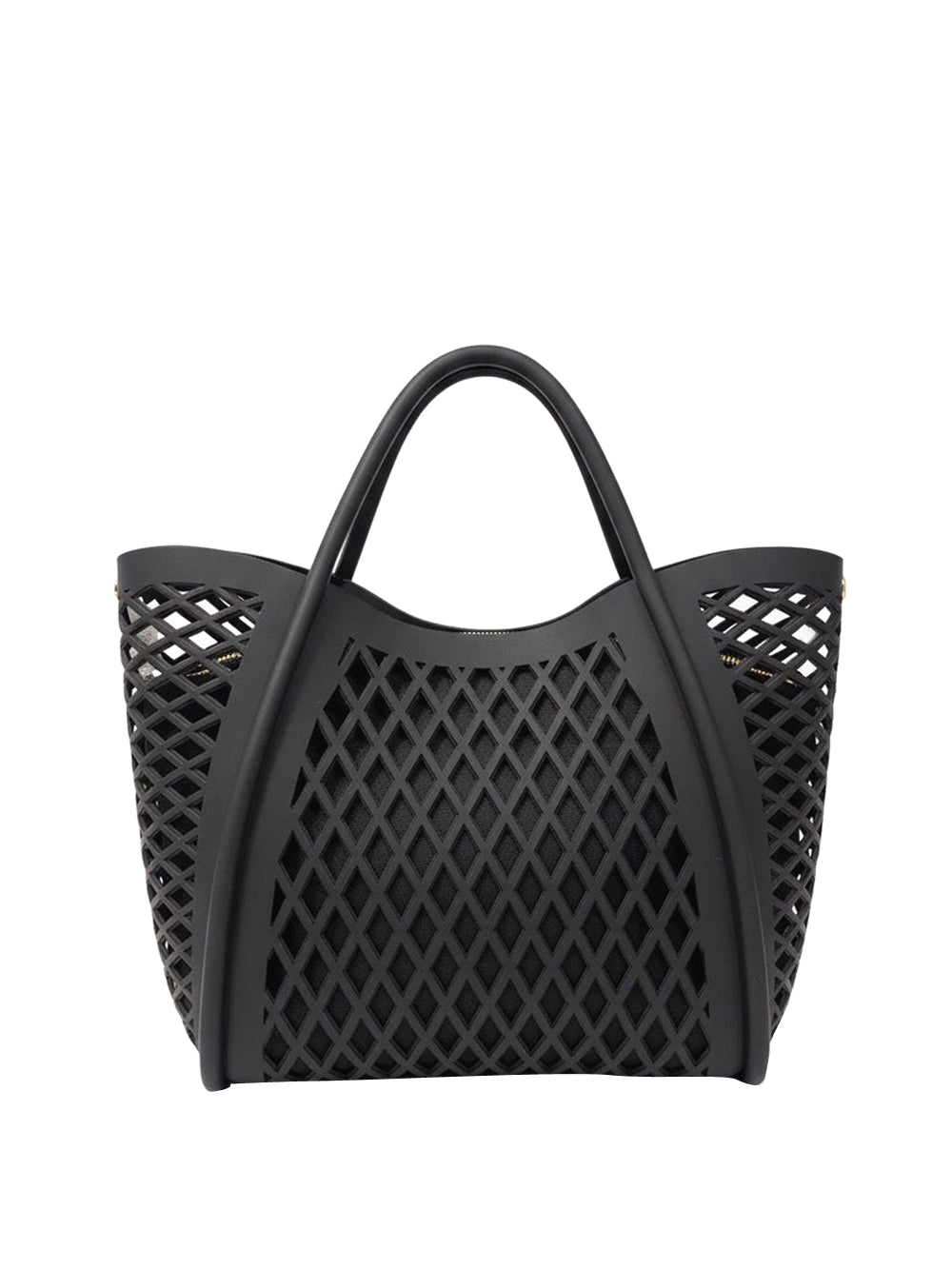 MARC ELLIS Borsa a Mano Flat Basket M Marc Ellis - Nero/Oro Nero/oro