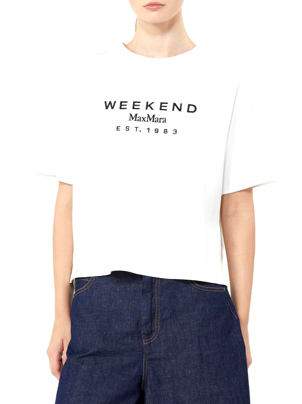 MAXMARA WEEKEND 2USCITA Max Mara T-Shirt Sabato Bianco Bianco