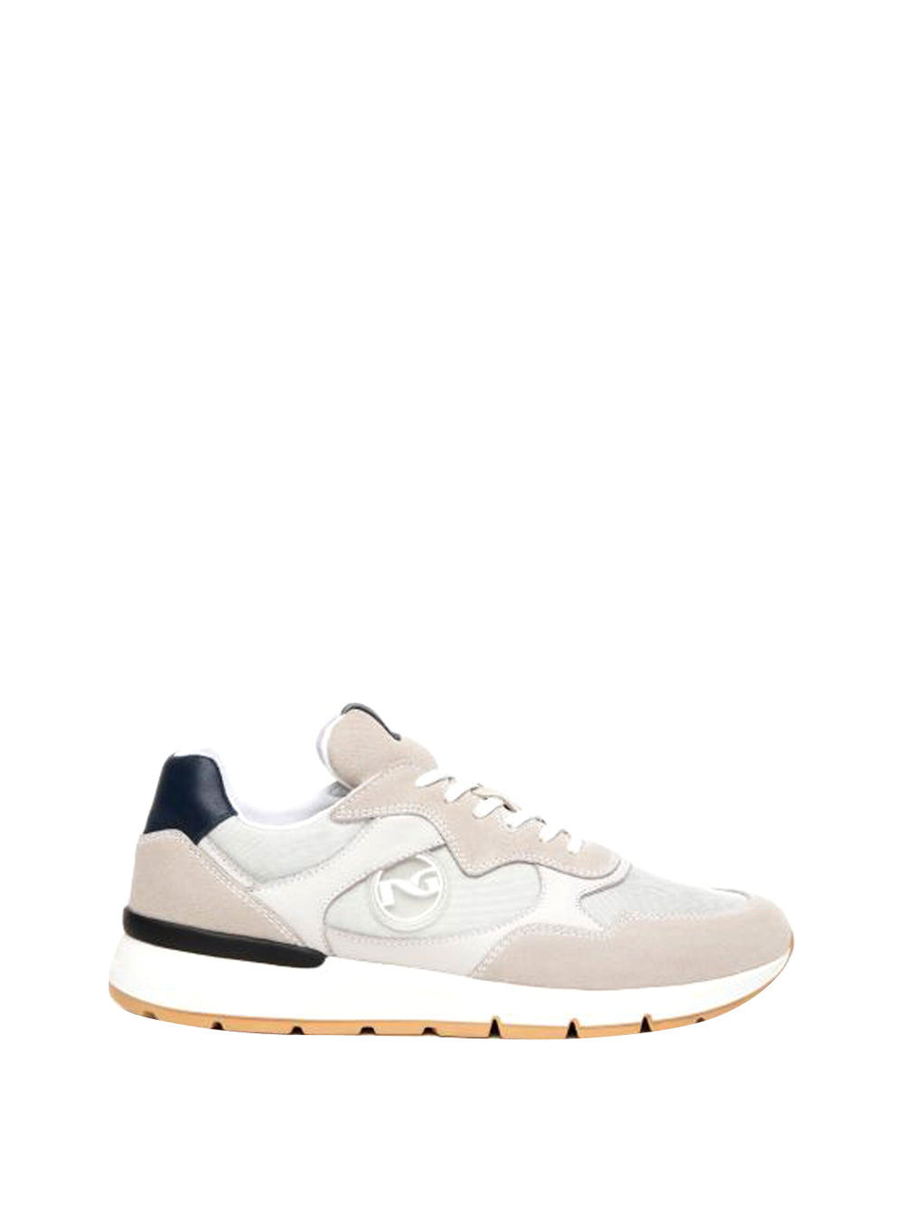 NERO GIARDINI Nero Giardini Sneakers In Camoscio Pelle e Tela Ghiaccio Ghiaccio