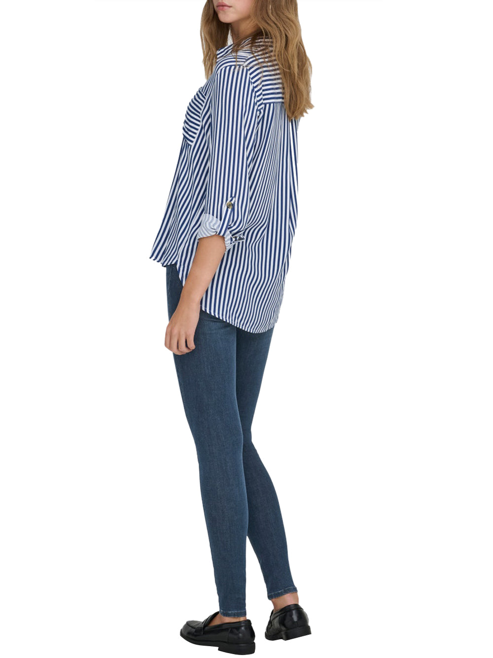 ONLY DROP 1 Camicia Onlyyasmin Only - Blu Blu/bianco
