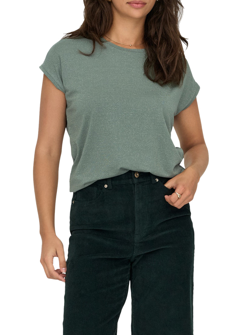 ONLY DROP 1 T-Shirt Onlclaudia Only - Verde Verde