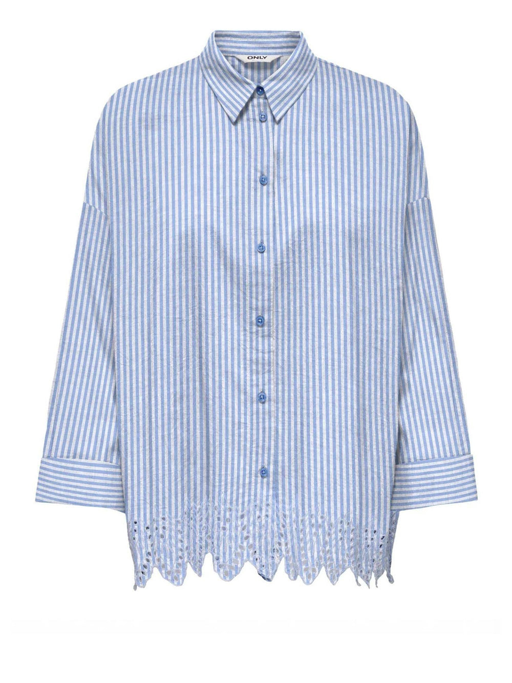 ONLY DROP 1 Camicia Onlgraces Only - Blu Blu/bianco