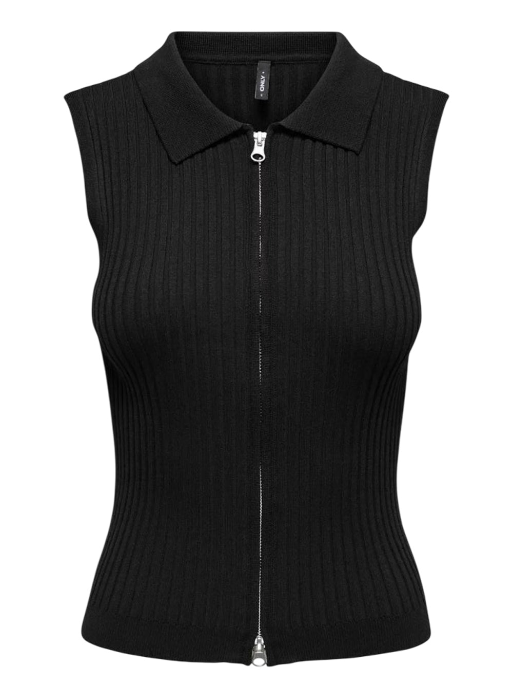ONLY DROP 1 Gilet Only Onlmeddi Life Zip -Nero Nero