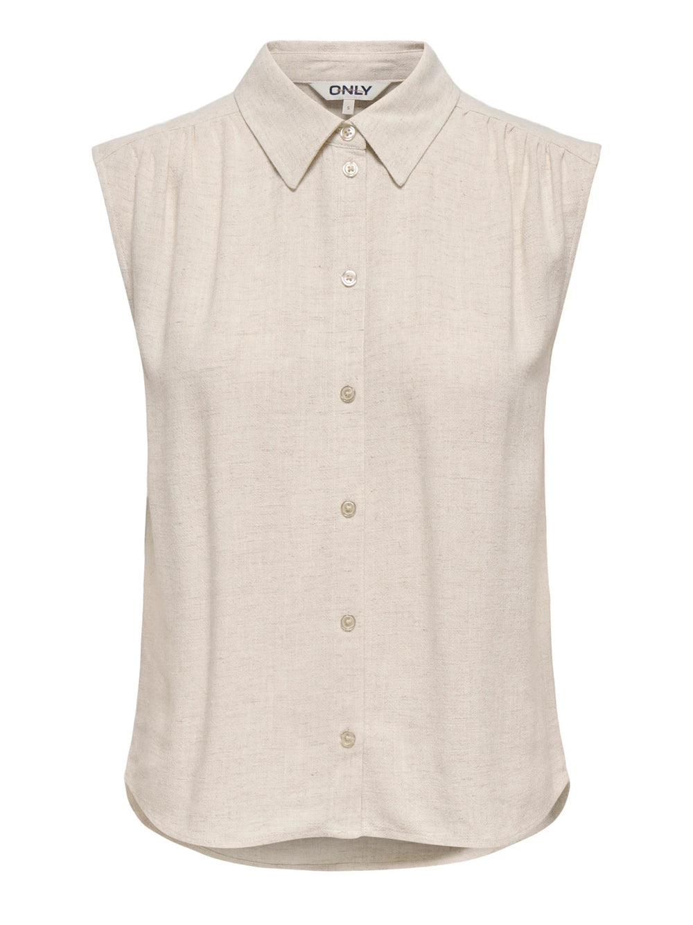 ONLY DROP 1 Camicia Onlsiesta Lino Only - Beige Beige