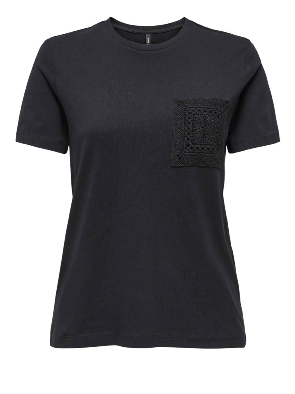 ONLY DROP 1 T-Shirt Only Onlenja Ss O Neck Pocket - Nero Nero