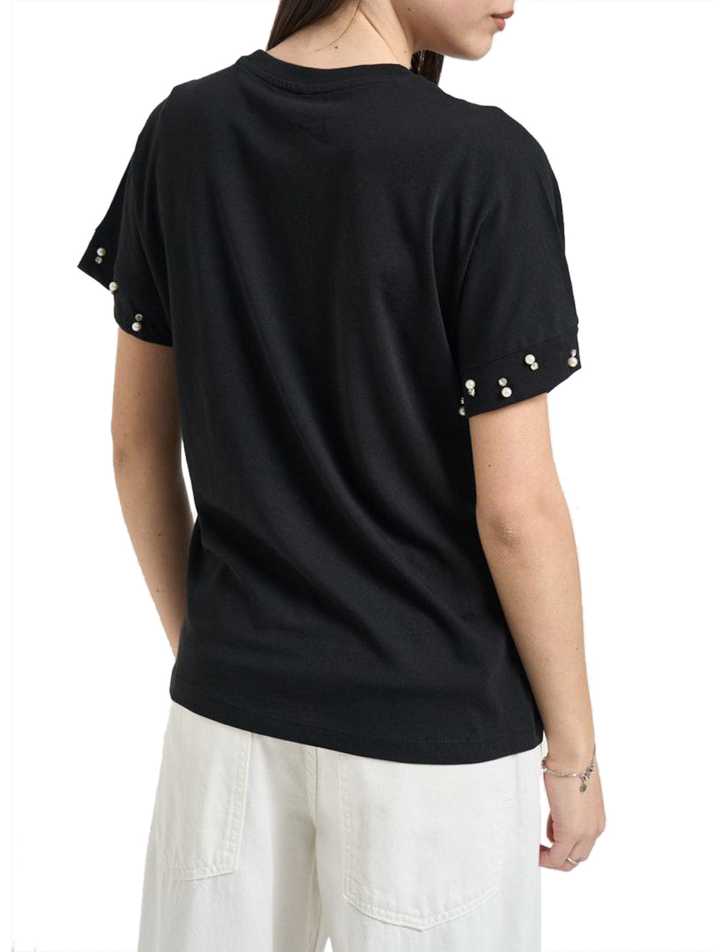 ONLY DROP 2 T-Shirt Only Onlolivia Ss Loose - Nero Nero