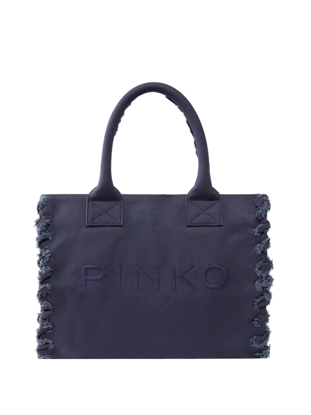 PINKO Borsa Shopper Pinko Beach In Canvas - Viola Viola