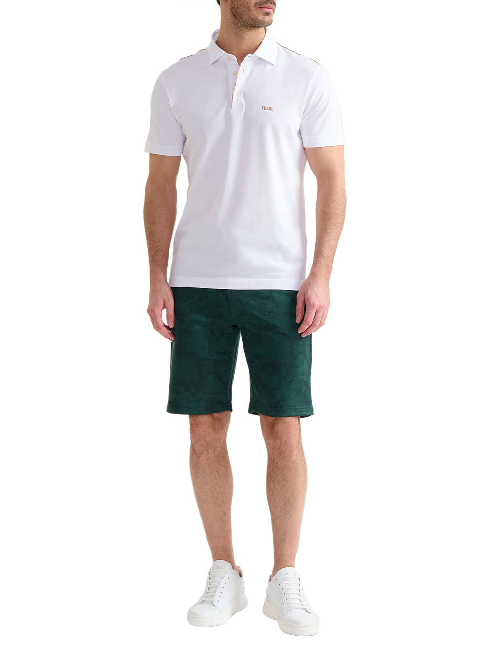 PRIMA CLASSE Prima Classe Polo Dettaglio Geo Classic Bianco Bianco